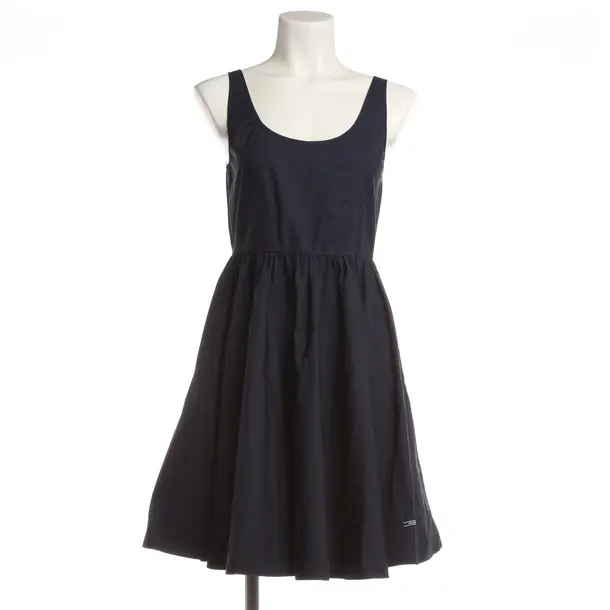 Kleid, in Navy, Baumwolle, Prada