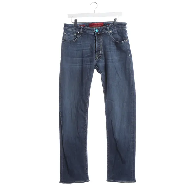 Slim Fit Jeans, in Navy, Cotton, Jacob Cohen