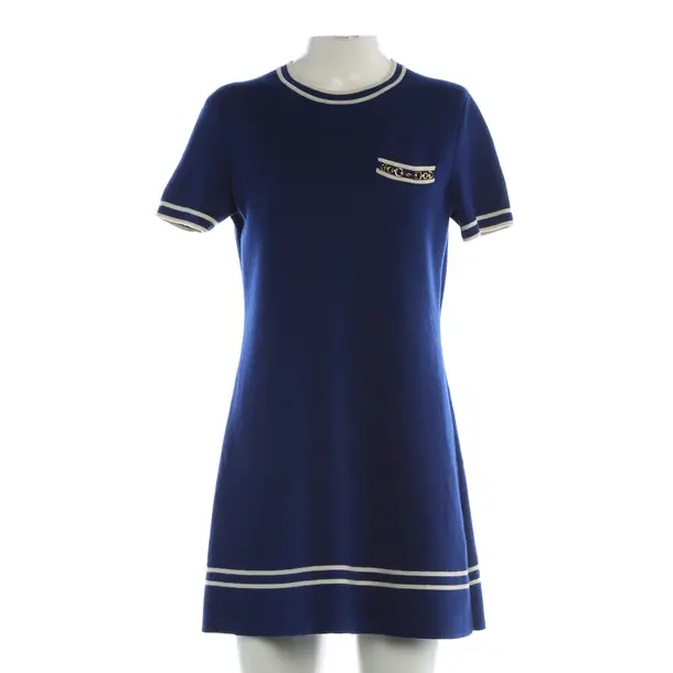 Dress, in Blue, Wool, Gucci