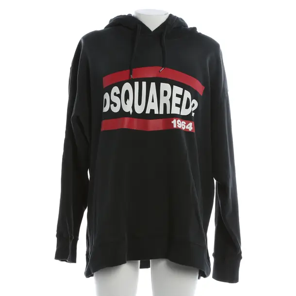 Hoodie, in Black, Cotton, Dsquared