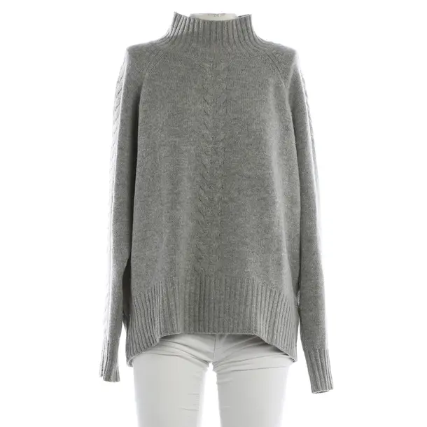 Jumper, in Gray, Wool, Allude