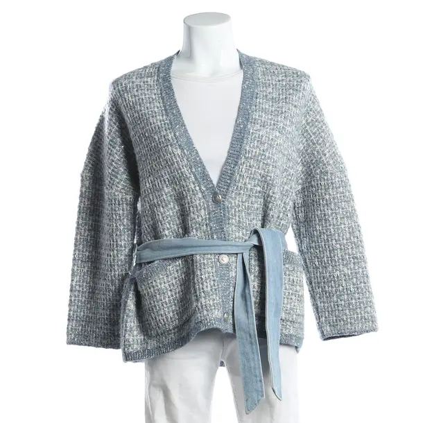 Strickjacke, in Blau, Baumwolle, Maje