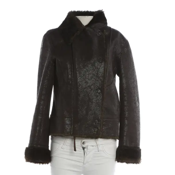 Mid-Season Jacket, in Brown, Polyester, Armani Jeans