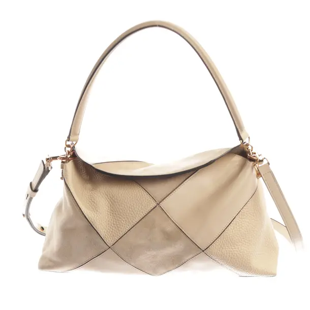 Schultertasche, in Hellbraun, Leder, Tod´s