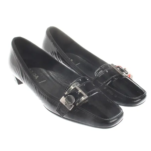 Halbschuhe, in Schwarz, Prada