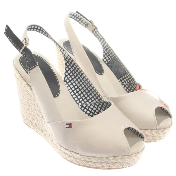 Wedges, in Hellgrau, Tommy Hilfiger