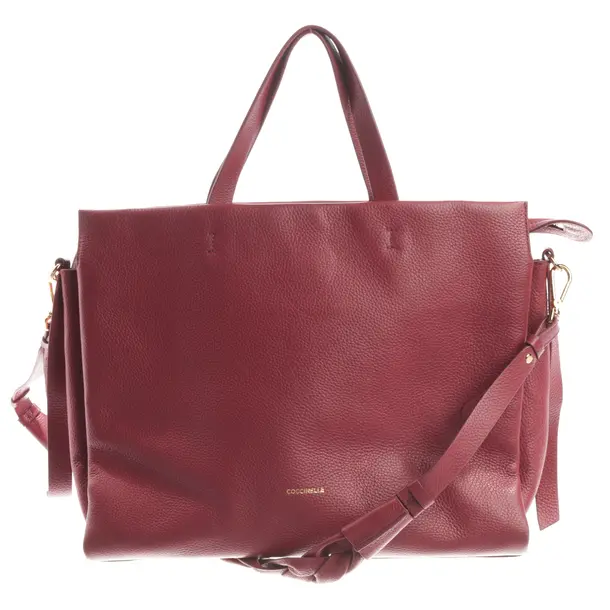 Handbag, in Red, Leather, Coccinelle