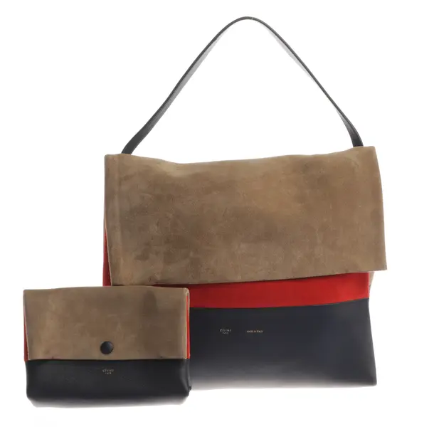 Schultertasche, in Mehrfarbig, Leder, Céline