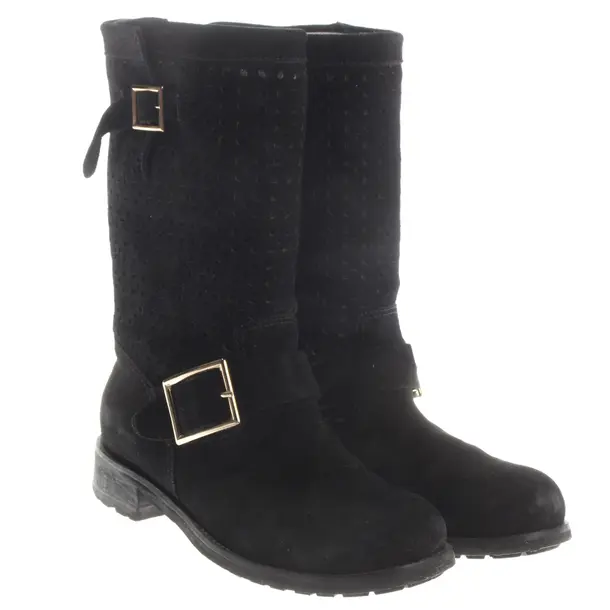 Stiefel, in Schwarz, Jimmy Choo