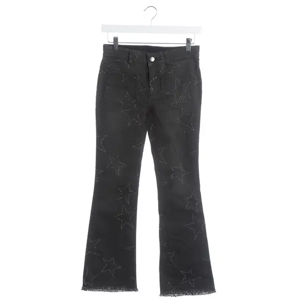 Jeans svasati, in Grigio scuro, Cotone, Stella McCartney
