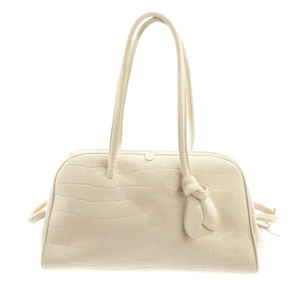 Handbag, in Beige, Leather, Jacquemus