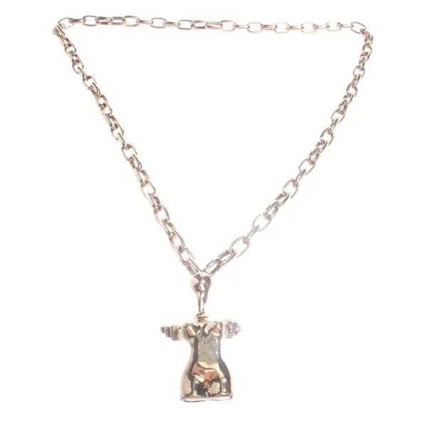 Necklace, in Gold, Metal (metallic, metallized), Max Mara