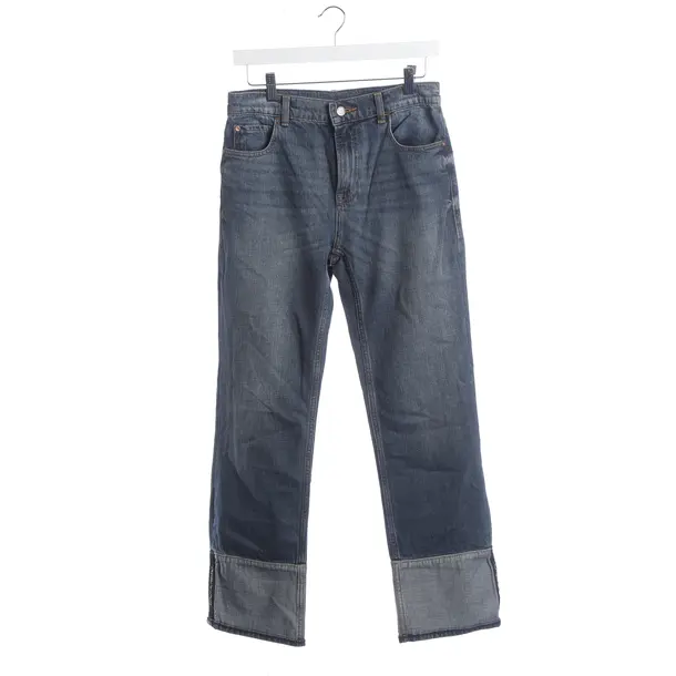 Straight Fit Jeans, in Blue, Cotton, Emporio Armani