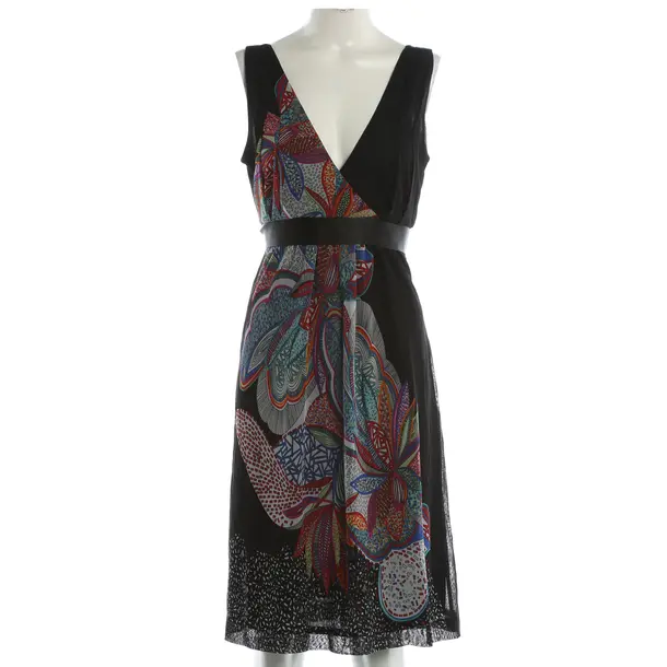 Dress, in Multicolored, Polyester, Ana Alcazar