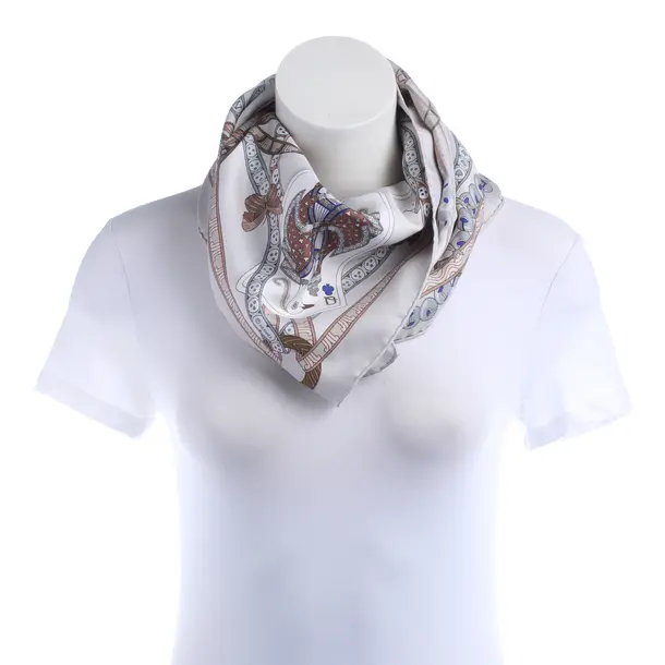 Shawl, in Multicolored, Silk, Hermès