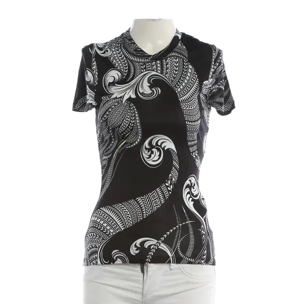 Shirt, in Black, Viscose, Versace
