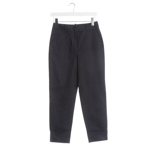Pants, in Navy, Cotton, Peserico