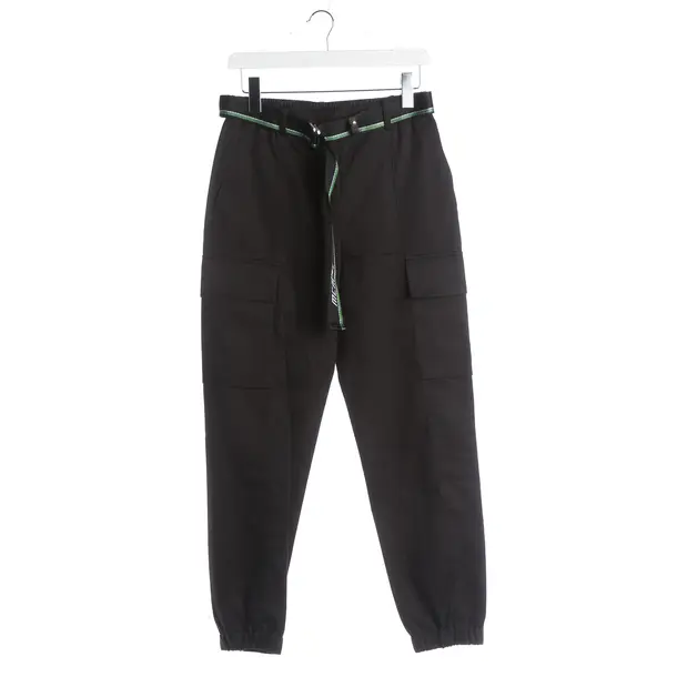 Pants, in Black, Cotton, MCM