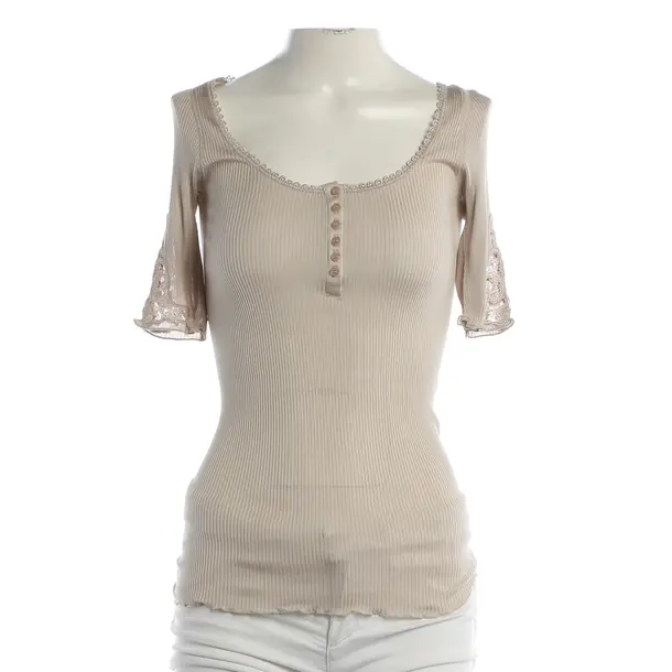 Camicia, in Beige, Seta, Di Malene Birger