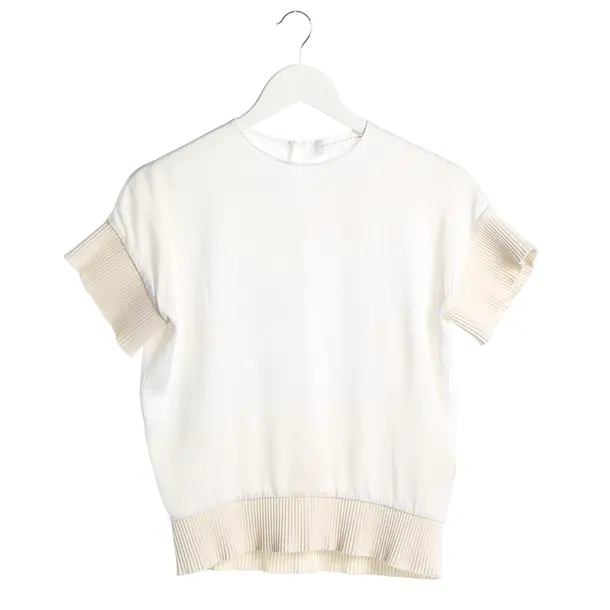 Shirt, in Beige, Viscose, Victoria Beckham