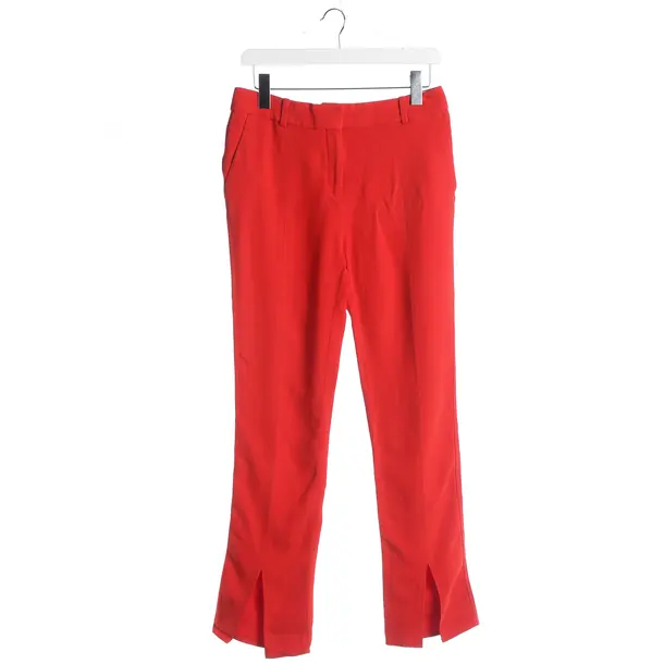 Hose, in Rot, Viskose, Victoria Beckham