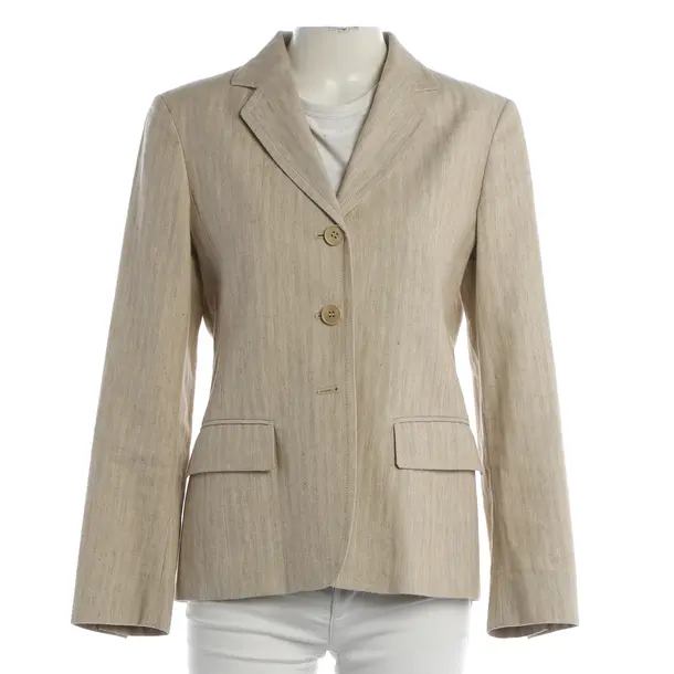 Blazer, in Beige, Cotone, Max Mara