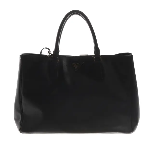 Handbag, in Black, Leather, Prada
