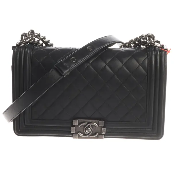 Umhängetasche, in Schwarz, Leder, Chanel
