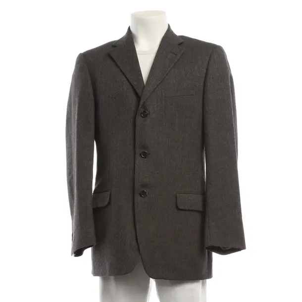 Blazer, in Gray, Wool, Zegna