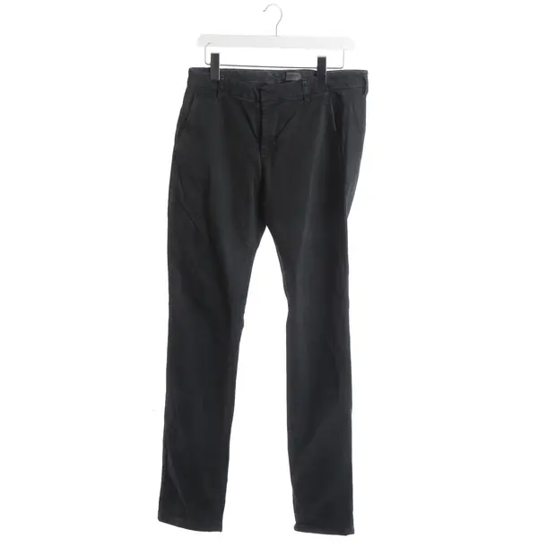 Pants, in Navy, Cotton, Dondup