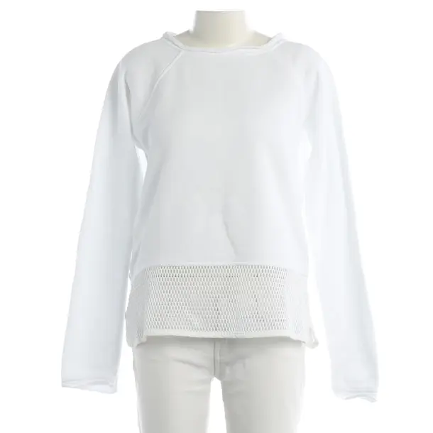 Sweatshirt, in Weiß, Baumwolle, Alexander Wang