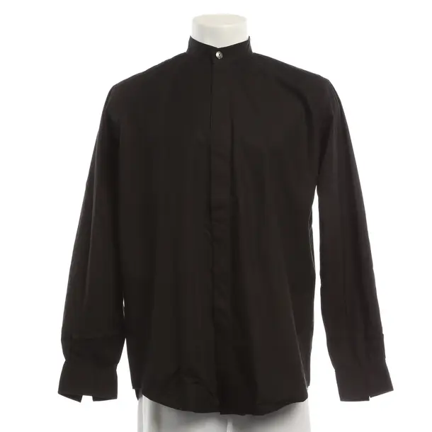 Shirt, in Black, Cotton, Versace