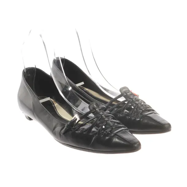 Ballet Flats, in Black, Prada