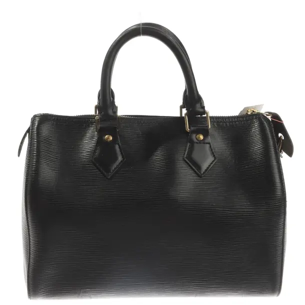 Handtasche, in Schwarz, Canvas, Louis Vuitton