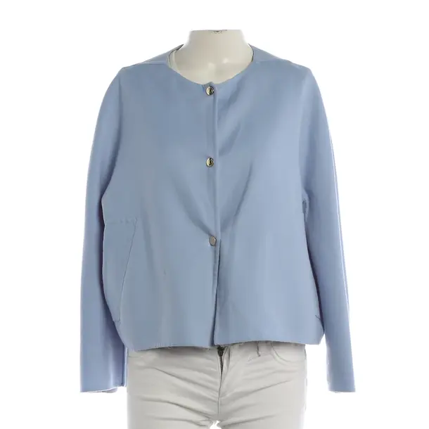 Blazer, in Blue, Cotton, Manzoni 24