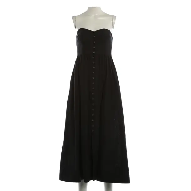 Dress, in Dark Gray, Cotton, Lisa Marie Fernandez