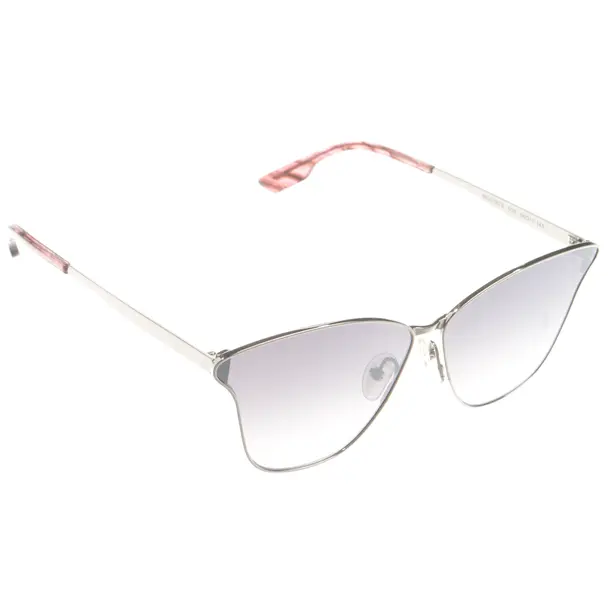 Sunglasses, in Silver, Synthetic / Metal, Alexander McQueen