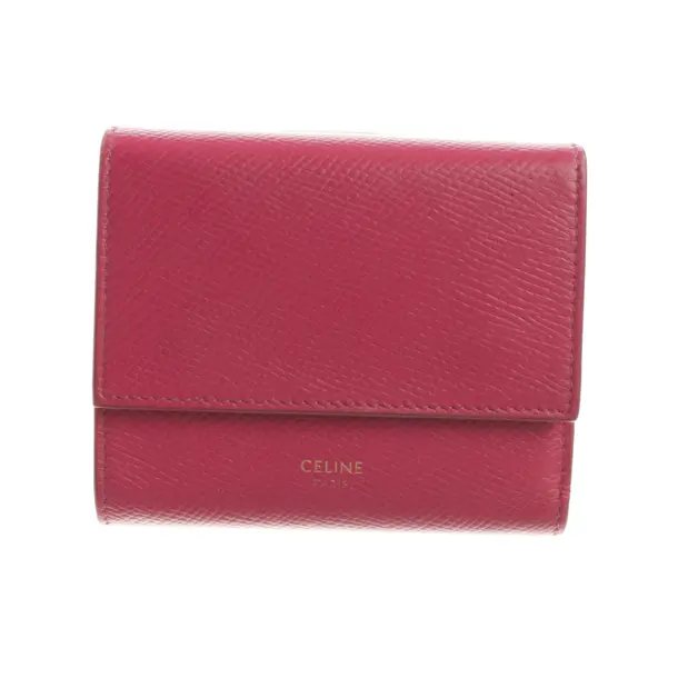 Wallet, in Pink, Leather, Céline