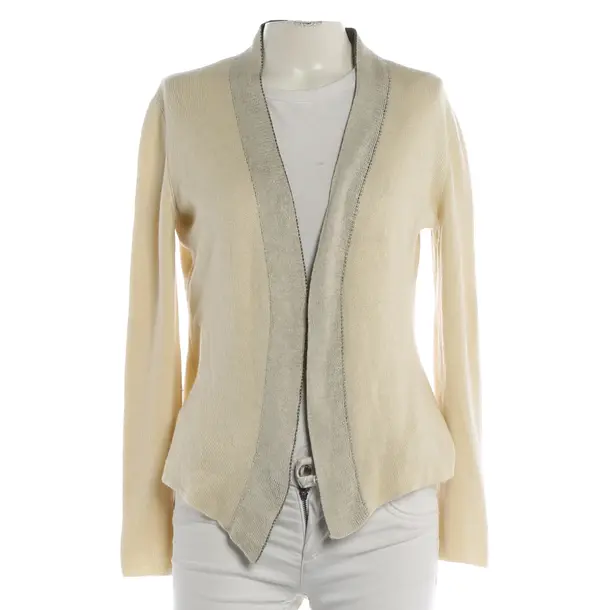 Cardigan, in Beige, Cachemire, Giorgio Armani