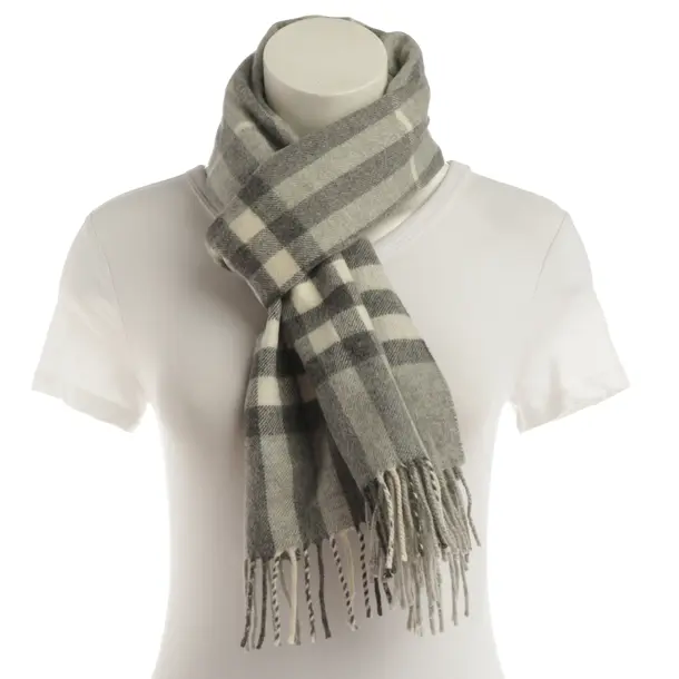 Sciarpa, in Grigio, Cachemire, Burberry