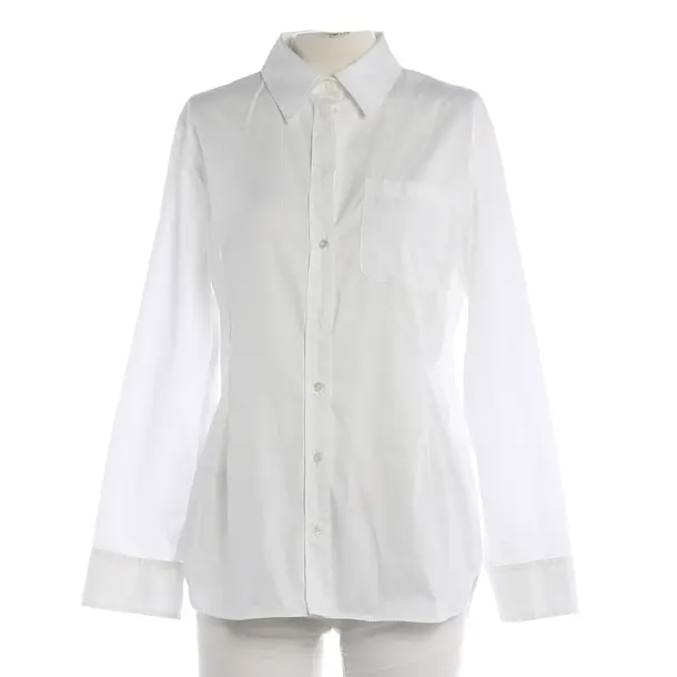 Blouse, in White, Cotton, Max Mara