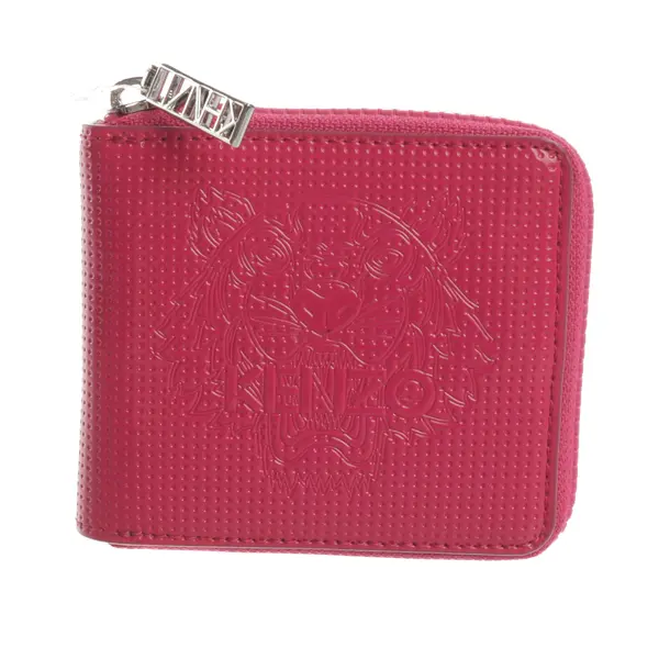 Wallet, in Pink, Polyurethane, Kenzo