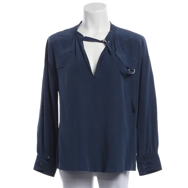Blouse, in Blue, Silk, Dorothee Schumacher