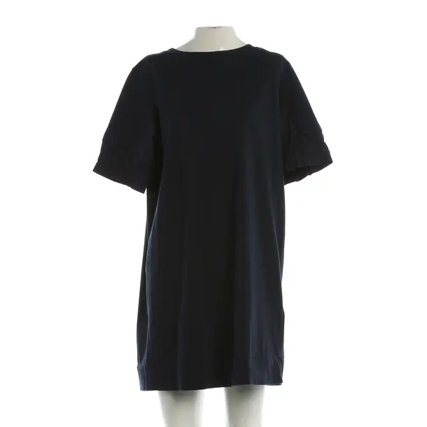 Dress, in Navy, Cotton, Moncler