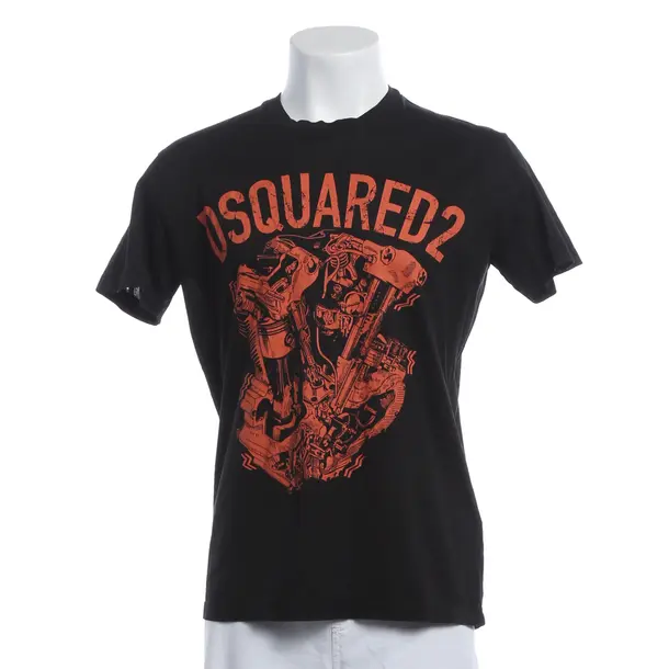T-Shirt, in Schwarz, Baumwolle, Dsquared