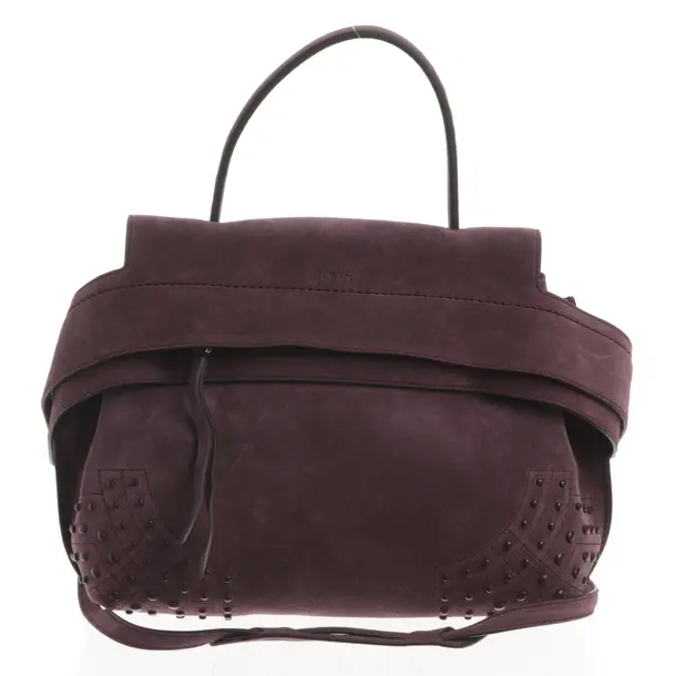 Handbag, in Purple, Veloursleder, Tod´s
