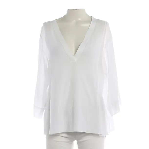 Blouse, in White, Cotton, Vince