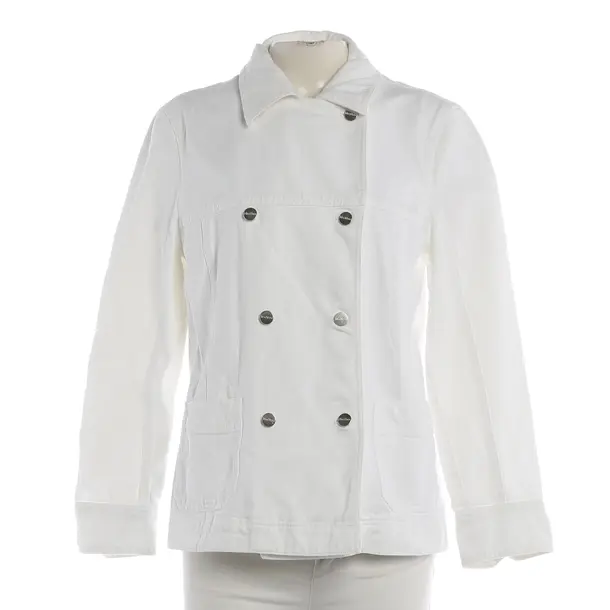 Jeansjacke, in Weiß, Baumwolle, Max Mara