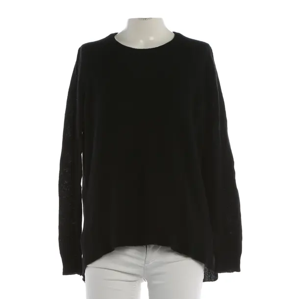 Maglione, in Nero, Seta, FTC Cashmere