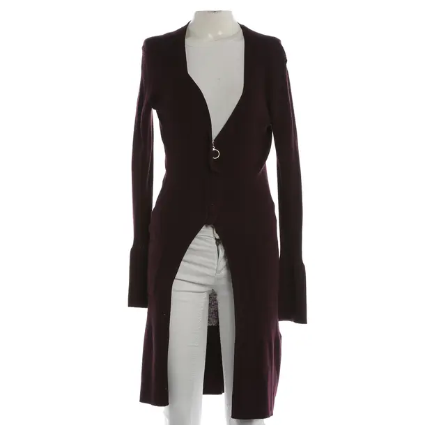 Cardigan, in Bordeaux, Wool, Dorothee Schumacher